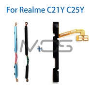 Power volume button flex For Realme C21Y C25Y ON OFF switch Side Key button flex