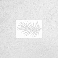 30cm - 60cm Stencil For Wall Decor Painting Furniture Template Paint Door Large Accent Cabinet Leaf Tropical Jungle Summer S254 Rulers  Stencils