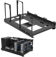 Mini ATX MATX ITX PC Test Bench Open Air Frame DIY Case Portable Vertical GPU Mining Rig Frame Fits 