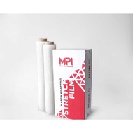 Clear Stretch Film 50cm x 100m - Black Plastic Wrapping 50cm x 100 m