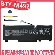 BTY-M492 11.4V 53.5Wh 4700mAh Laptop Battery For MSI Katana GF66 GF76 11UC 11UE 11SC 12UE Katana 15 