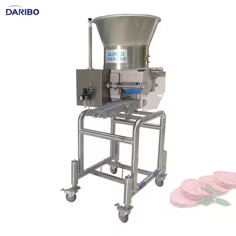 Industrial Hamburger Patty Forming Machine Chicken Nugget Making Machine
