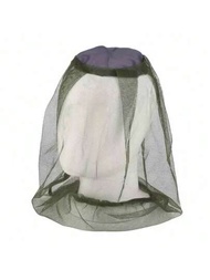 1入優質蚊帳帽，超大超長，超細孔網，防蚊網，防蟲面罩，柔軟耐用飛蚊網