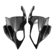 Carbon Fiber Pattern Upper Front Nose Headlight Cover Fairing for BMW S1000RR 2009-2014