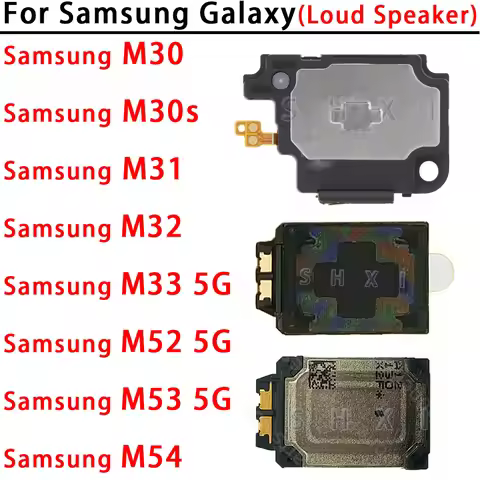 Loudspeaker For Samsung Galaxy M30 M30s M31 M32 M33 M52 M53 M54 5G Loud Speaker Buzzer Ringer Sound 