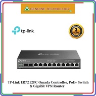 TP-Link ER7212PC Omada Controller, PoE+ Switch & Gigabit VPN Router - 3 Years Local Warranty