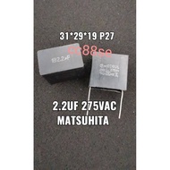 225 275VAC 2.2UF 275VAC CAPACITOR MATSUSHITA 31*29*19 P27