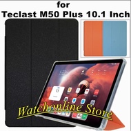 Fashionable leather case for Teclast M50 Plus m50plus 10.1, shockproof, protects auto/Sleep