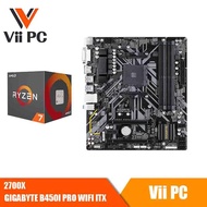 vii PC Bundle Promo GIGABYTE B450 I AORUS PRO WIFI ITX Motherboard with AMDProcessor