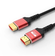 สาย HDMI ความเร็วสูง8K60HZ 48Gbps HDTV2.1V 4K 120Hz 3D ทีวีจอคอมพิวเตอร์โปรเจคเตอร์ PS คอนโซลเกมเสียงและวิดีโอ