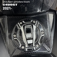3D Carbon Fiber Complete Kit Main Area Protective Sticker Kit for BMW C400 GT C400GT C 400 GT 2021-2