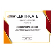 Kobble Swiftlet Tweeter Water Proof Set Hexagon KB61i / KB65i Original Indonesia