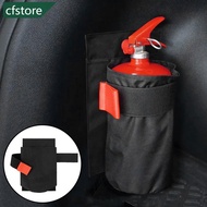 CFSTORE Car Fire Extinguisher Storage Mount Bag Dual-Side Adhesive for Equipment Secure H5I9