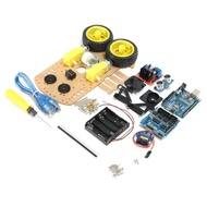 DIY Robot Obstacle Avoidance Arduino Obstacle Avoidance Smart Car 2WD Kit - DIP VERSION