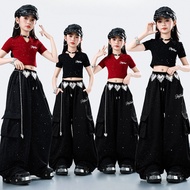 Kids Dance Outfit Hip Hop Shirt Hiphop Costume Kids Crop Top Kids Girl Jazz Dance Costume Kids Catwa