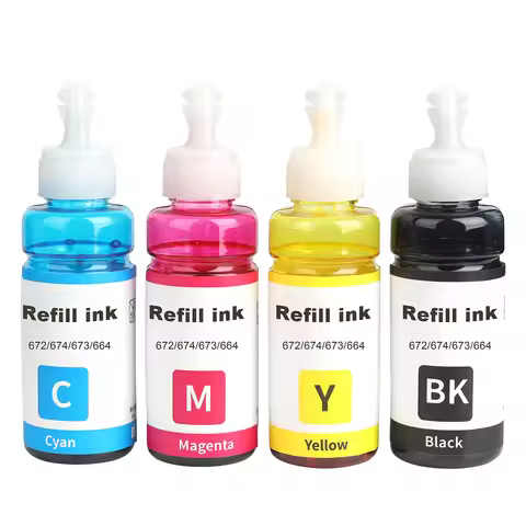 epson 664 672 673 refill dye ink for EPSON L800 L805 L810 L850 L565 L1800 L3150 3100 Printer Ink
