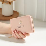 JIA SHUN【Miễn phí vận chuyển】 ví đựng tiền ví đựng thẻ ví tiền nữ mini túi da bóp tiền nữ ví da nữ