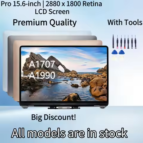 MacBook Pro Retina Screen Assembly LCD LED A1707 A199015 Inch 2017 2018 2019