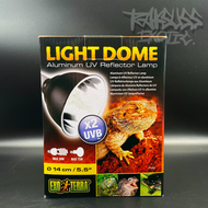 Exo Terra Light Dome(5.5"/7") โคมทรงลึก ผิวด้านในเป็นอลูมิเนียมขัดเงา เพิ่มประสิทธิภาพของรังสี UVB จ