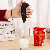 ที่ตีฟองนมไร้สาย Mongxin Milk Foamer(สีดำ) เครื่องตีฟองนมไฟฟ้า เครื่องทำฟองนม ที่ตีฟองนม ที่ตีไข่ แบบมือจับ ใช้ถ่าน ไม่มีสายไฟ เครื่องดื่มนม