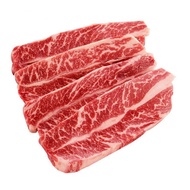 【豪鮮牛肉】黑安格斯雪花無骨牛小排5片(200G+-10%/片)