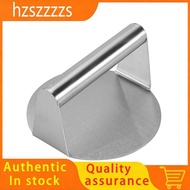 Stainless Steel Burger Press, 5.5 Inches, Round Burger Smasher, Non-Adhesive Bacon and Grill Press f