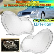 Front Headlamp Cover For Mercedes Benz W203 C-Class C180 C200 C230 C280 2001-2007 eadlights Shell Co