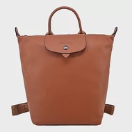 LONGCHAMP LE PLIAGE XTRA系列牛皮後背包(小) 白蘭地酒