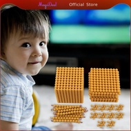 MagiDeal Kids Math Beads Materials Decimal System Bank Game Counting Toy Teaching Aids for Kids