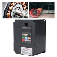 Variable Frequency Drive 1.5KW 8A 3PH AC0-220V Output Inverter LED Digital Display for Motor