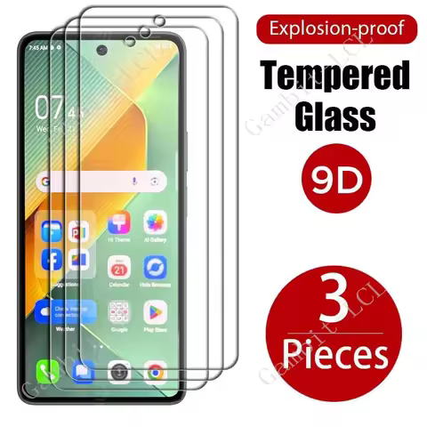 3PCS For Tecno Pova 6 Neo Tempered Glass Protective On Pova6Neo Pova6 6Neo 6.78" Screen Protector Co