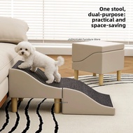 Pet Stairs Incline Steps Foldable Sofa Stool Dog Ladder