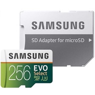 Samsung 128/256GB 100MB/s (U3) MicroSDXC EVO Select Memory Card with Full-Size Adapter