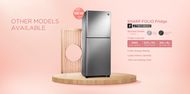 [NEW MODEL] SHARP Folio Refrigerator With Plasmacluster 380L / 410L / 440L INVERTER FRIDGE SJ3822MSS