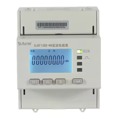 Acrel DC kwh digital meter DJSF1352-RN for solar panel monitoring