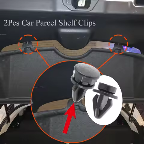 2Pcs Car Parcel Shelf Clips Luggage Rack Hooks Trunk Fasteners 799101KA0A 79916-1KA2A for Nissan Juk