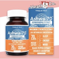 Ashwa-70® Ashwagandha Extract - Maximum Potency - 7X Higher Concentration Than KSM-66, BioPerine®