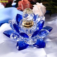 SEVENON Vintage Empty Perfume Bottle, Creative Refillable Lotus Perfume Bottles, Portable Exquisite 