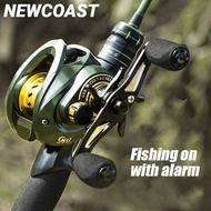 NEWCOAST Baitcasting BC Fishing Reel 6.3:1 Gear Ratio Casting Reels Smooth Metal Jigging Fishing Ree