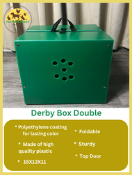 Double Derby chicken box / cock cage / kulungan ng manok