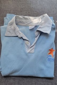 HKUGA College 港大同學會書院 短袖馬球衣 (黃色) & ( Blue 藍色 ) Short-Sleeve Polo Shirt - Light Blue  / Light Yellow