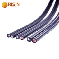 Solar PV Cable Double Core 2x4mm 2x6mm 2PfG 1169 PV1-F Two Core 1000V DC Wire for Solar Power