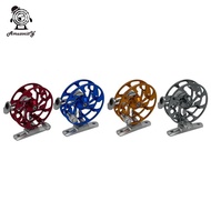 Amuzocity Fly Fishing Reel Fly Reel for Right Hand Fishing Tackle Baitcaster Reel Metal Baitcasting 