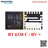 IC RT6338CGQUF RT6338C RT6338 C RT 6338C RT 6338 C RV=9G RV=8J RV=XX RW= RV = Richtek Synchronous St