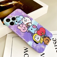 Kpop BTS BT21 Cute Full Printed Smooth Phone Case For VIVO V40 V27 V25 V23 V20 V15