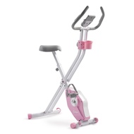 Sunny Health & Fitness Smart Foldable Exercise Bike, Portable Compact X-Bike for Indoor Cycling Work