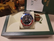 ROLEX 16710 GMT II 紅藍F頭歐洲紙