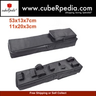 Rectangle Storage / Battery Pouch with front compartment for Bicycle / E scooter 53x13x7