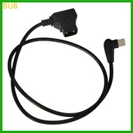 BUB 50cm 19 6inch D-TAP to Type C Connectors Adapters Cable V-port Iron Head Video Power Cord Extens