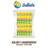 12X51G JULIE’S LE-MOND LEMON SANDWICH HALAL BISKUT